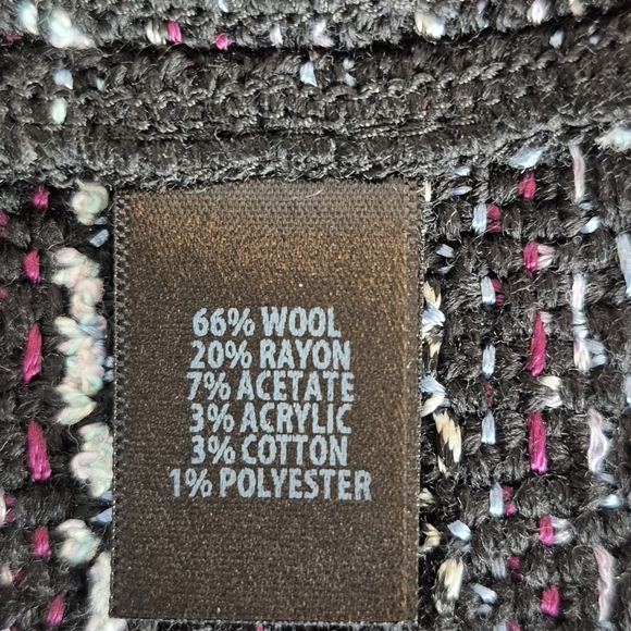ST. JOHN Boucle Tweed Jacket - Size 8 - Picture 14 of 16